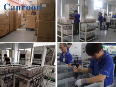 Επιτόπια εφαρμογή του μετατροπέα συχνότητας Canroon σε μηχανή σύρματος